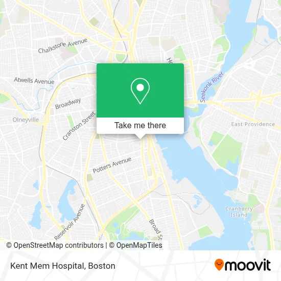 Kent Mem Hospital map