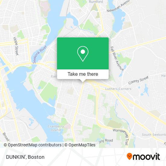 DUNKIN' map