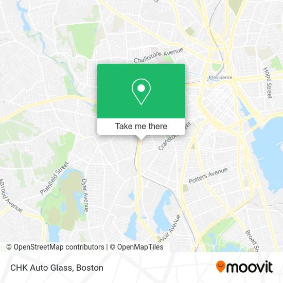 CHK Auto Glass map