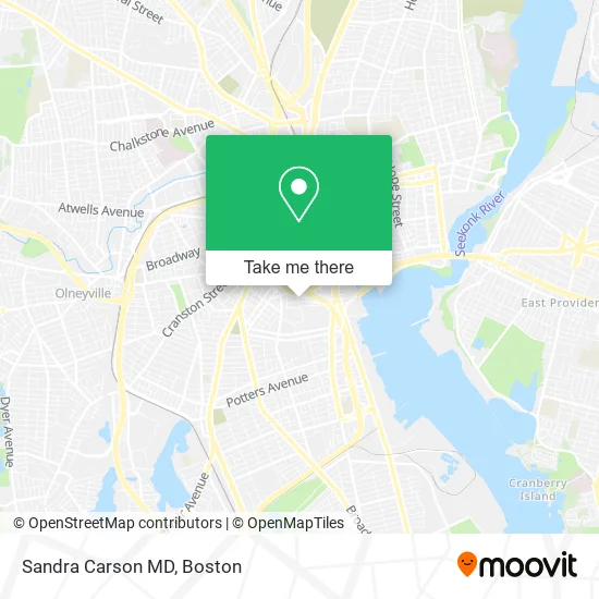Mapa de Sandra Carson MD