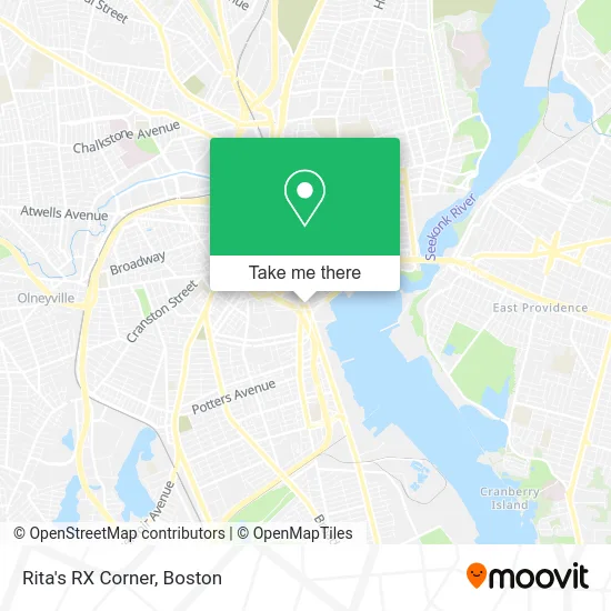 Rita's RX Corner map