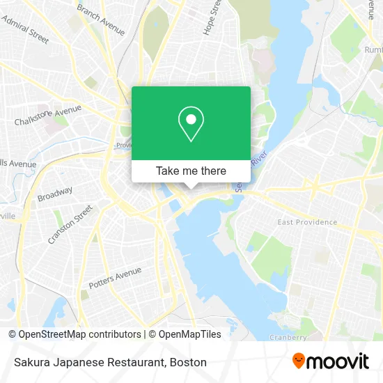 Sakura Japanese Restaurant map