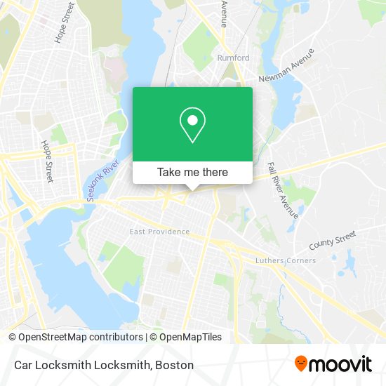 Mapa de Car Locksmith Locksmith