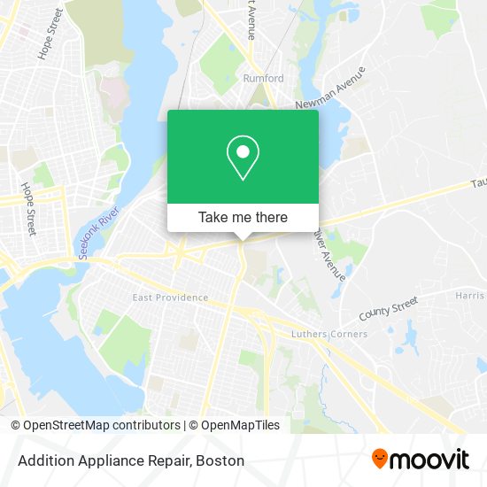 Mapa de Addition Appliance Repair
