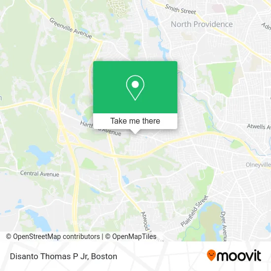 Disanto Thomas P Jr map