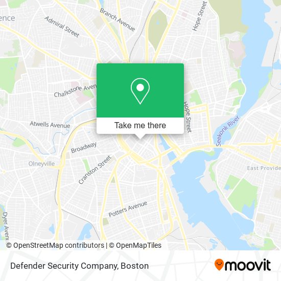 Defender Security Company map