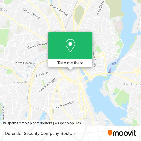 Mapa de Defender Security Company