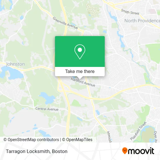 Tarragon Locksmith map