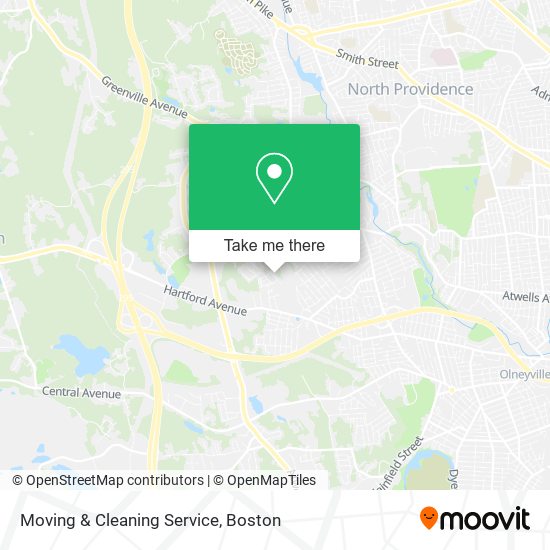 Mapa de Moving & Cleaning Service