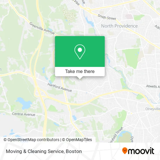 Mapa de Moving & Cleaning Service