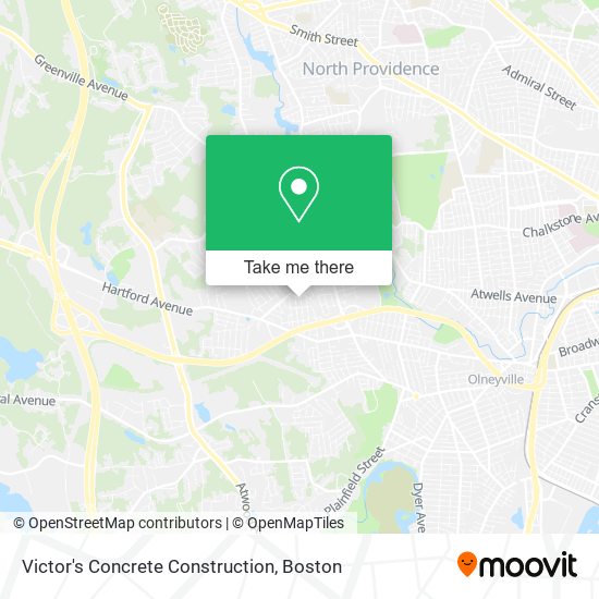 Mapa de Victor's Concrete Construction