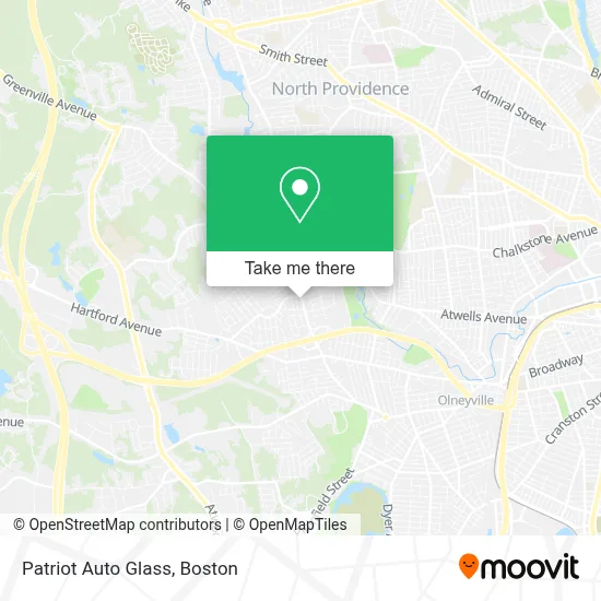 Patriot Auto Glass map