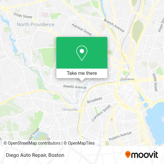 Diego Auto Repair map