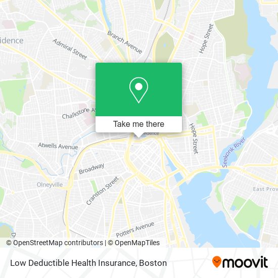 Mapa de Low Deductible Health Insurance
