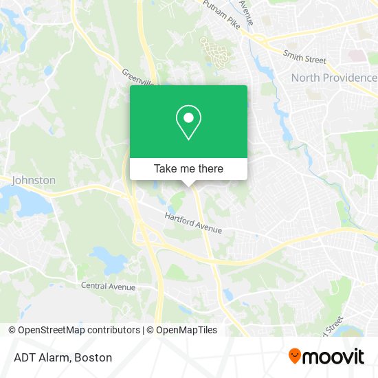 Mapa de ADT Alarm