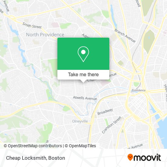 Cheap Locksmith map