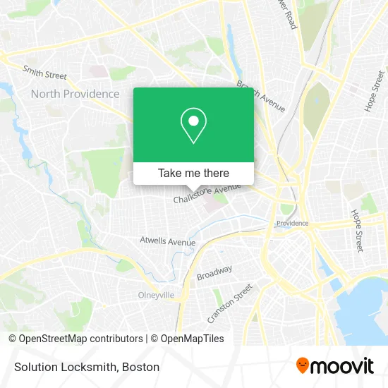 Solution Locksmith map