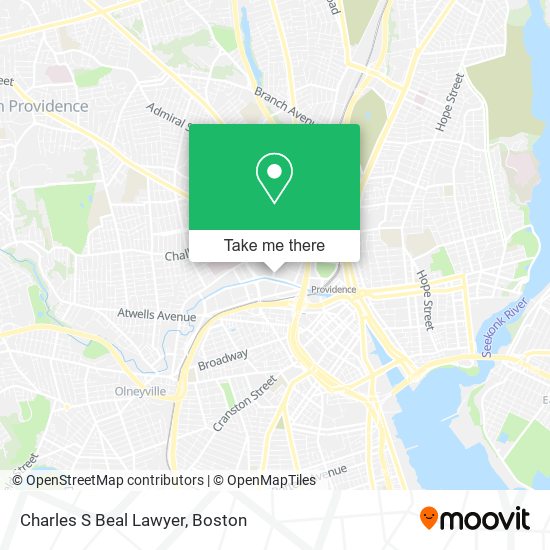 Charles S Beal Lawyer map