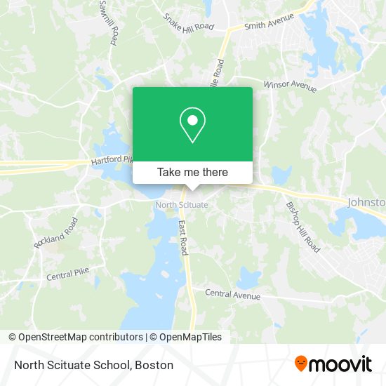Mapa de North Scituate School