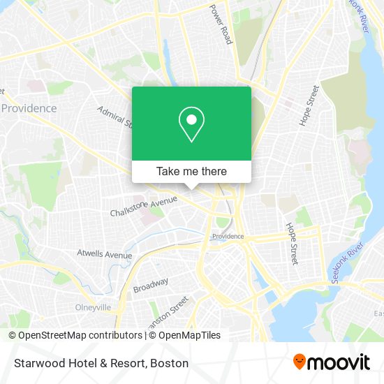 Mapa de Starwood Hotel & Resort