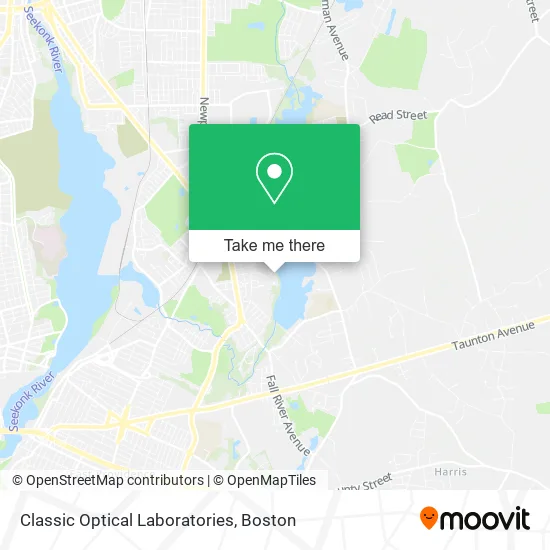 Classic Optical Laboratories map