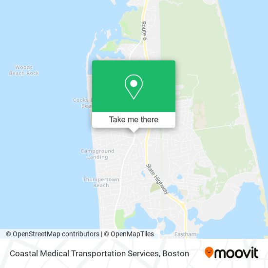 Coastal Medical Transportation Services map