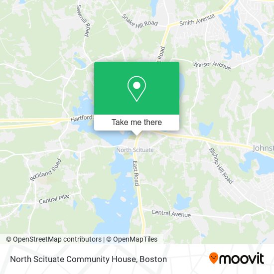 North Scituate Community House map