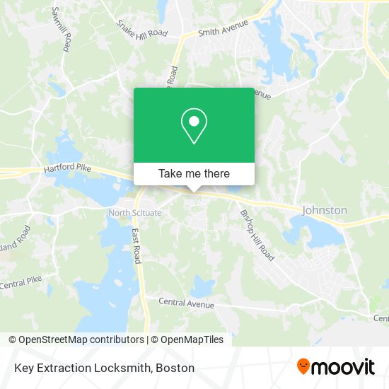 Key Extraction Locksmith map