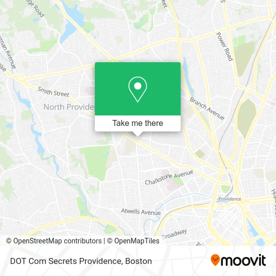 DOT Com Secrets Providence map