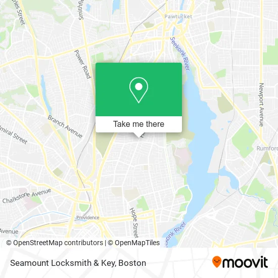 Mapa de Seamount Locksmith & Key