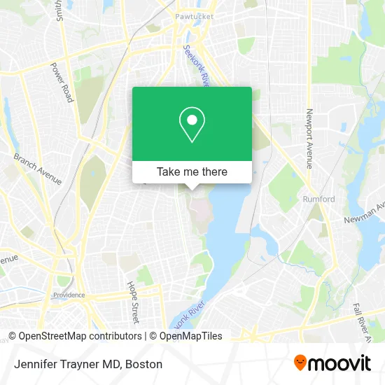 Jennifer Trayner MD map