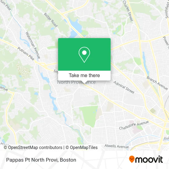 Pappas Pt North Provi map