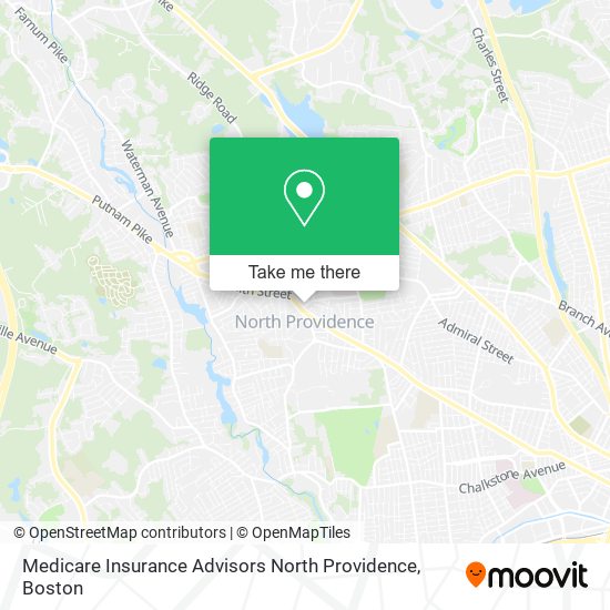 Medicare Insurance Advisors North Providence map