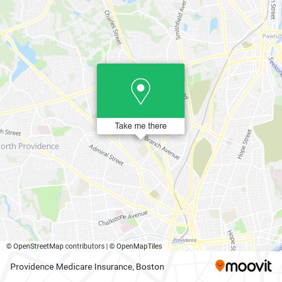 Mapa de Providence Medicare Insurance