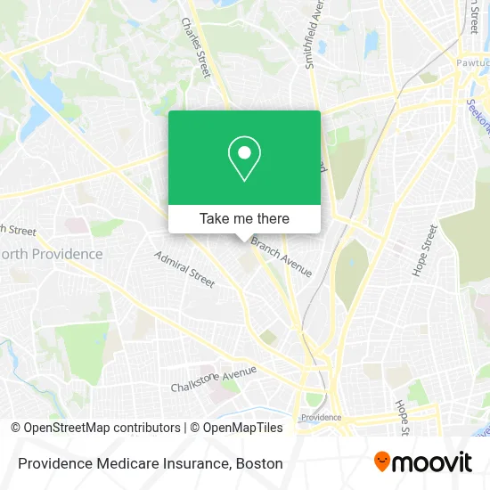 Providence Medicare Insurance map