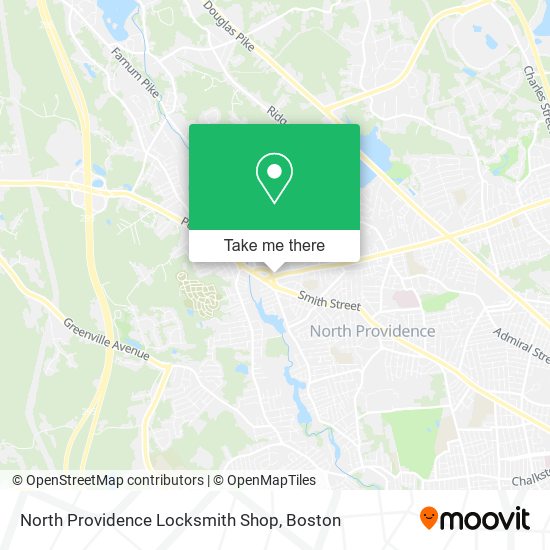 Mapa de North Providence Locksmith Shop