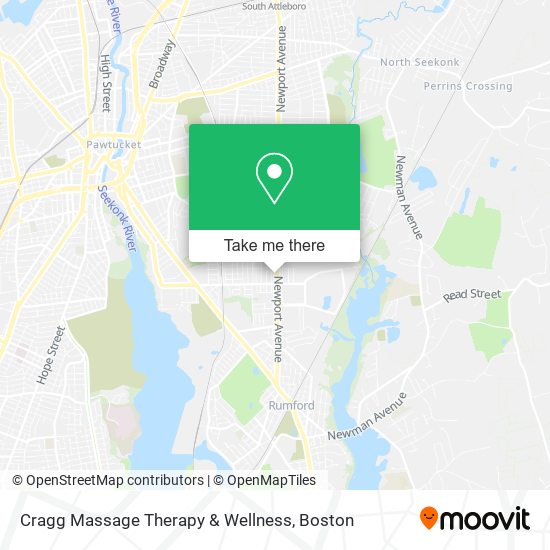 Cragg Massage Therapy & Wellness map