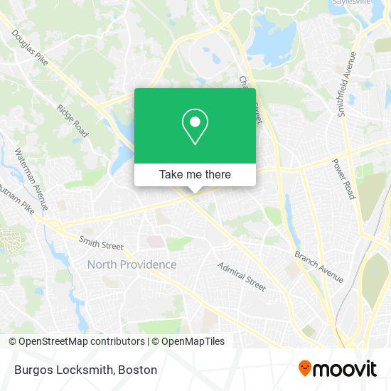 Burgos Locksmith map