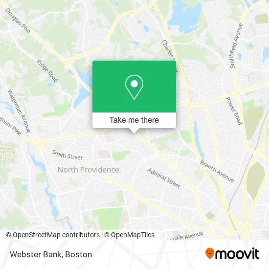 Mapa de Webster Bank