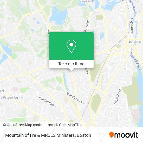 Mountain of Fre & MRCLS Ministers map