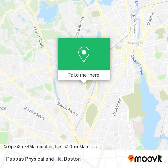 Pappas Physical and Ha map