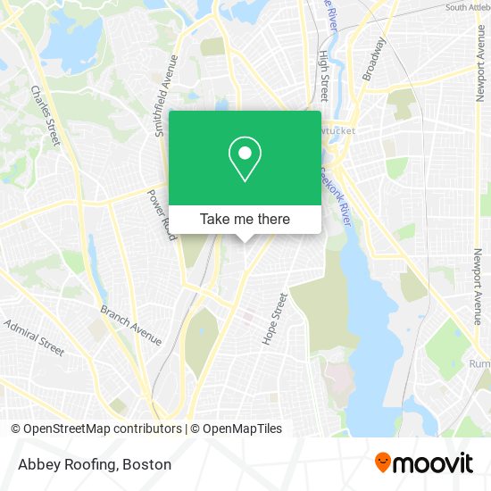 Mapa de Abbey Roofing