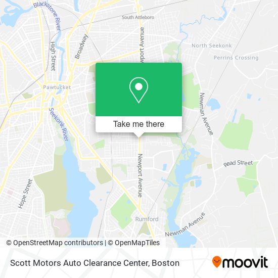 Scott Motors Auto Clearance Center map
