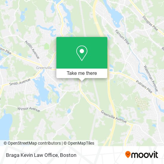 Mapa de Braga Kevin Law Office