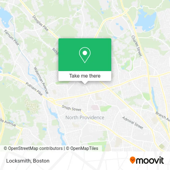 Locksmith map