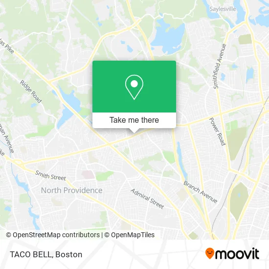 Mapa de TACO BELL