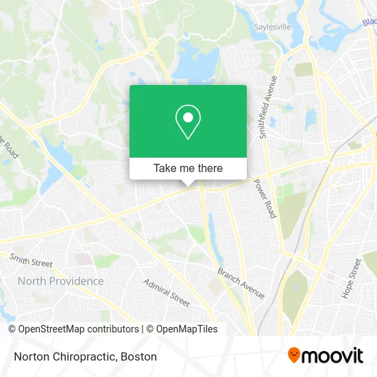 Norton Chiropractic map