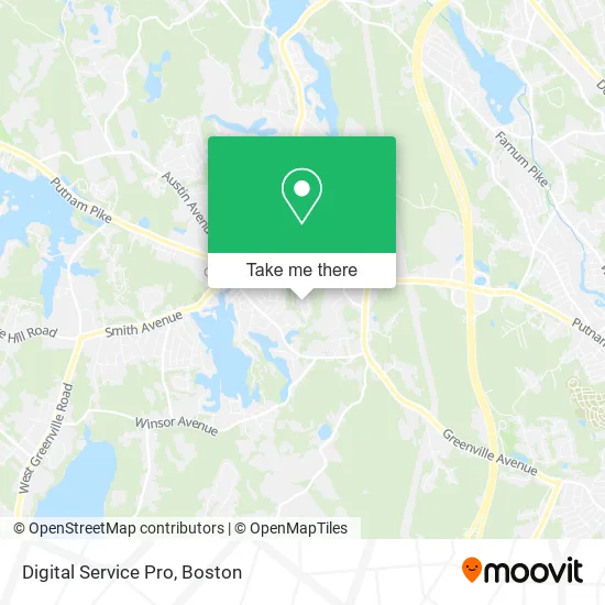 Digital Service Pro map