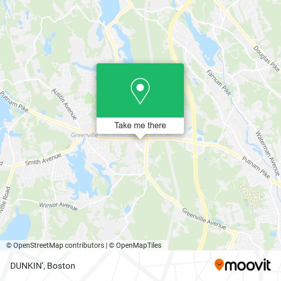 DUNKIN' map