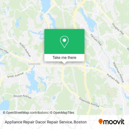 Mapa de Appliance Repair Dacor Repair Service